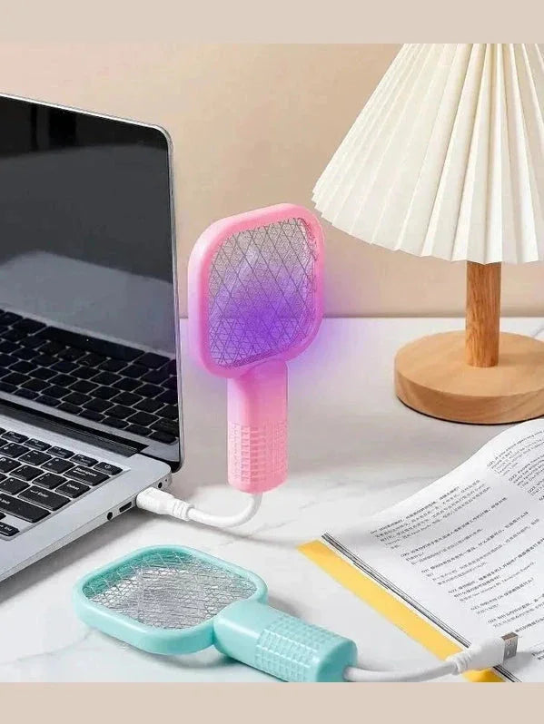 Portable Electric Mosquito Swatter with UV