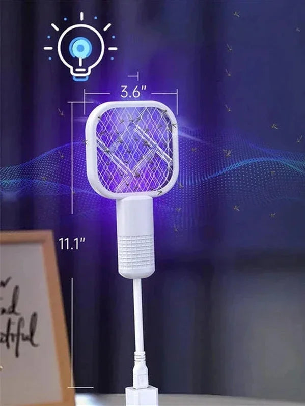 Portable Electric Mosquito Swatter with UV