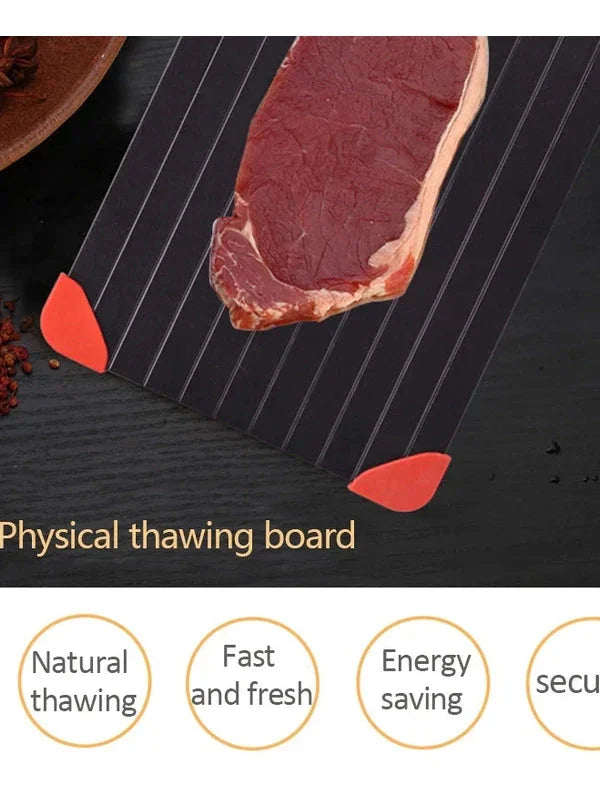 Fast Defrosting Tray - Quick Thaw Plate for Frozen Food