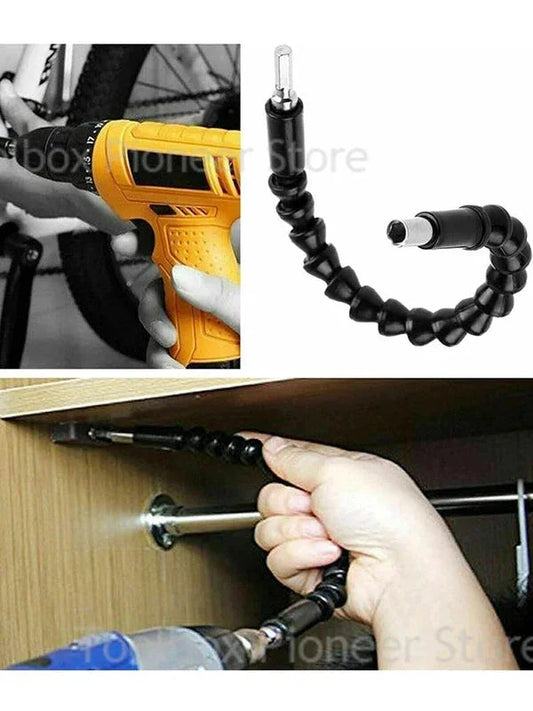 Flexible Screwdriver Extension - Magnetic Hex Shaft for Electric Screwdrivers and Tight Spaces