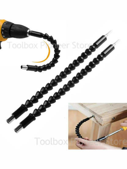 Flexible Screwdriver Extension - Magnetic Hex Shaft for Electric Screwdrivers and Tight Spaces