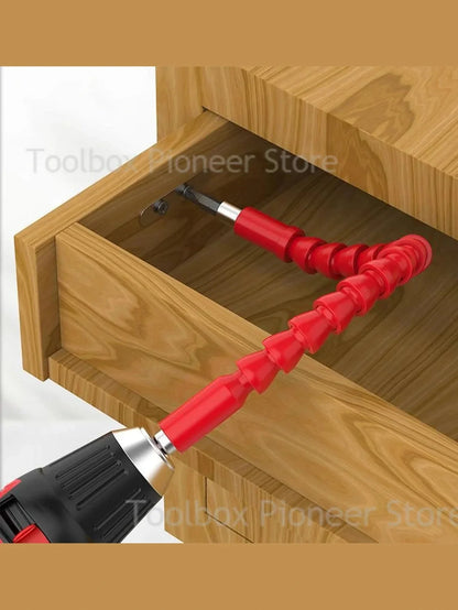 Flexible Screwdriver Extension - Magnetic Hex Shaft for Electric Screwdrivers and Tight Spaces