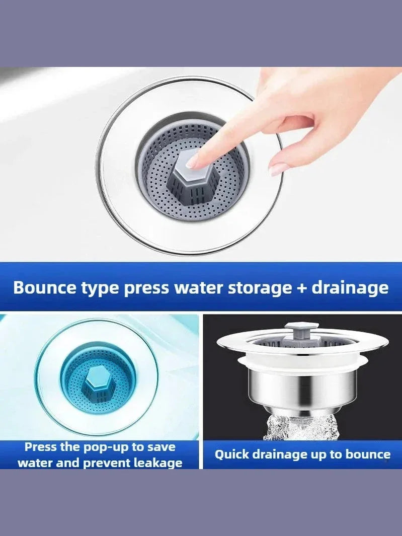 Kitchen Sink Bounce Core - Anti-Clogging and Odor Resistant Design