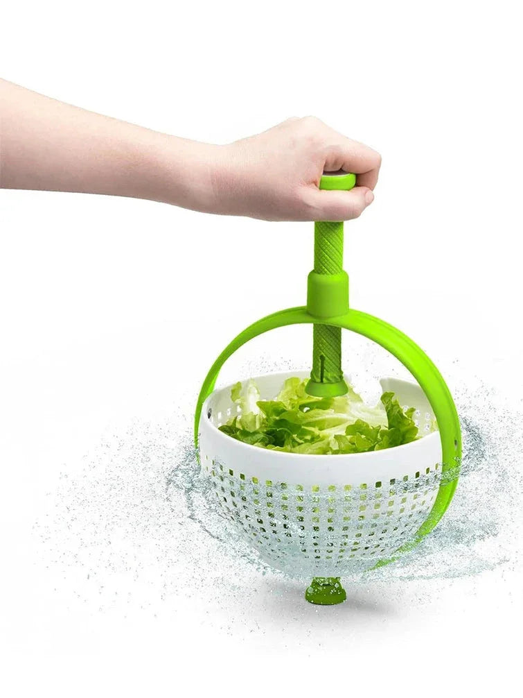 Large Salad Spinner Wash Strain and Store