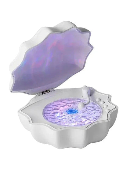 Retro Bluetooth Speaker With Projection Lights For Sleep Aid
