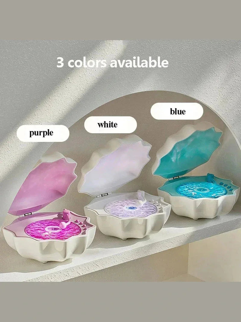 Retro Bluetooth Speaker With Projection Lights For Sleep Aid