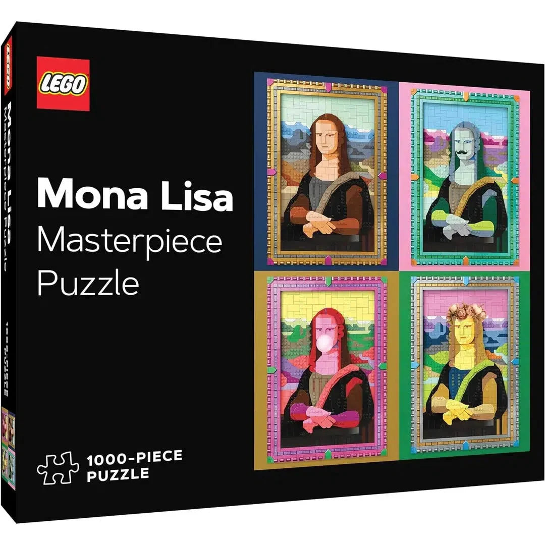 LEGO Mona Lisa Puzzle – 1,000 Pieces, Art Night Fun