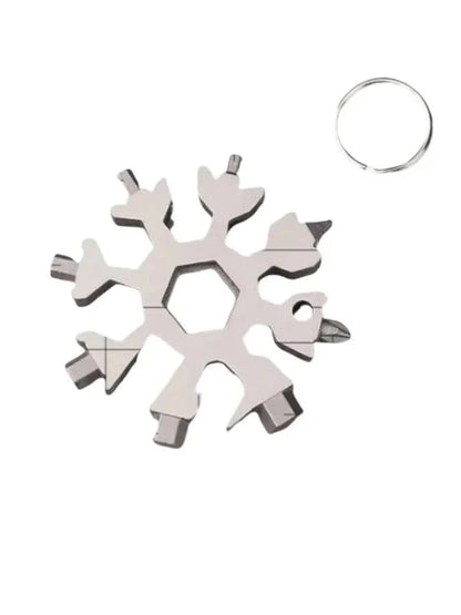 Multifunctional Snow Wrench - Portable Hexagonal High Carbon Steel Design for Versatile Use