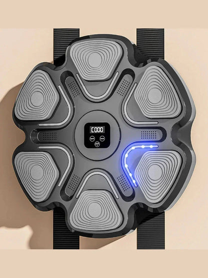 Smart Music Boxing Machine - Wall-Mounted Trainer for Fitness and Reflex Training