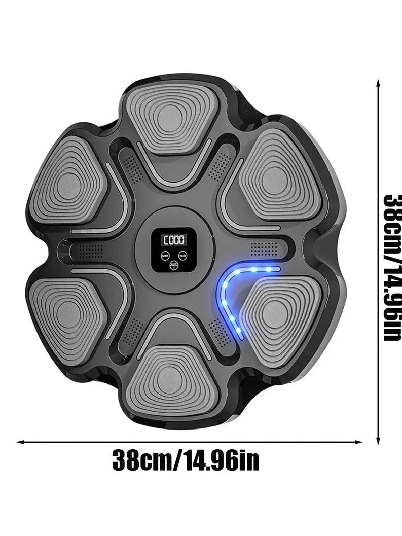 Smart Music Boxing Machine - Wall-Mounted Trainer for Fitness and Reflex Training
