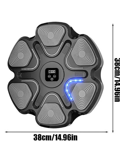 Smart Music Boxing Machine - Wall-Mounted Trainer for Fitness and Reflex Training