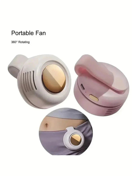 ClipOn Waist Fan Cool Breeze HandsFree