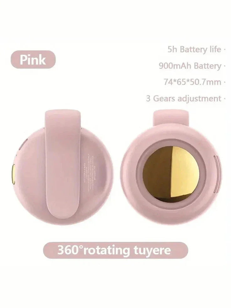 ClipOn Waist Fan Cool Breeze HandsFree