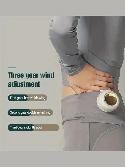 ClipOn Waist Fan Cool Breeze HandsFree
