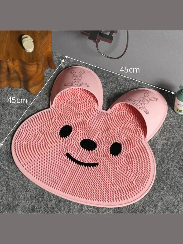Rabbit Silicone Massage Foot Mat