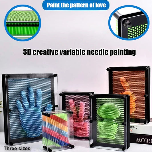 3D Carving Pin Art Toy