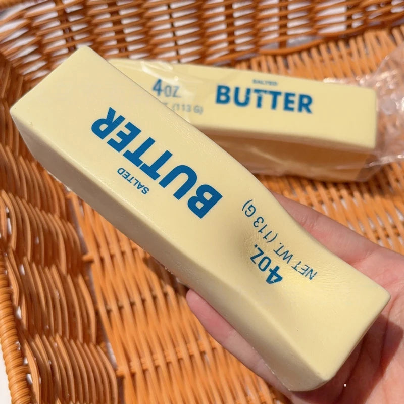 Slow Rebound Butter Stick – Silicone Squeeze Stress Relief Toy