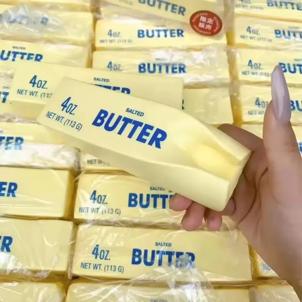 Slow Rebound Butter Stick – Silicone Squeeze Stress Relief Toy