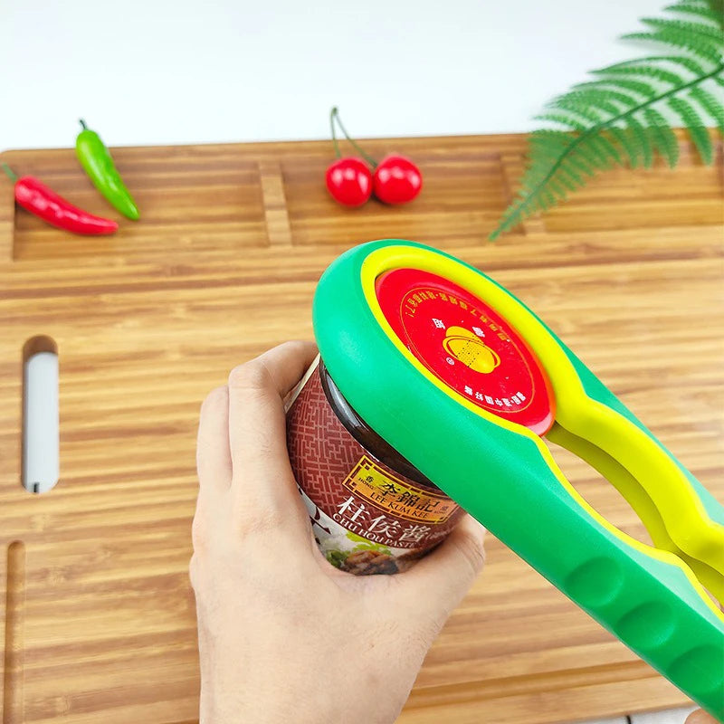 Universal Jar & Bottle Cap Opener – Effortless Kitchen Lid Opener