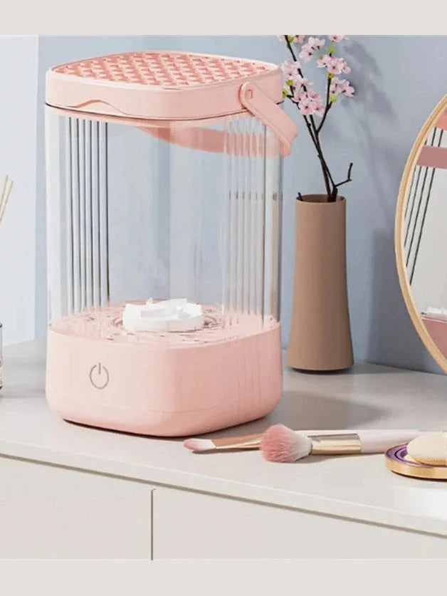 USB Plug Makeup Brush Cleaner - 3-in-1 Rechargeable Cleaning Tool
