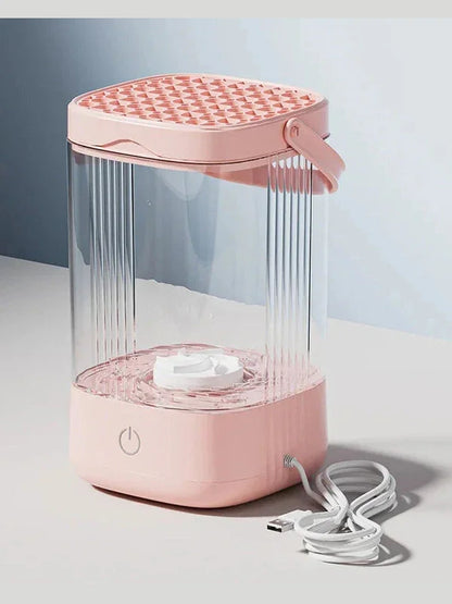 USB Plug Makeup Brush Cleaner - 3-in-1 Rechargeable Cleaning Tool