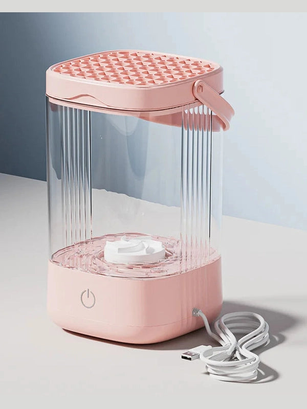 USB Plug Makeup Brush Cleaner - 3-in-1 Rechargeable Cleaning Tool