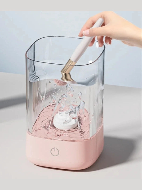 USB Plug Makeup Brush Cleaner - 3-in-1 Rechargeable Cleaning Tool
