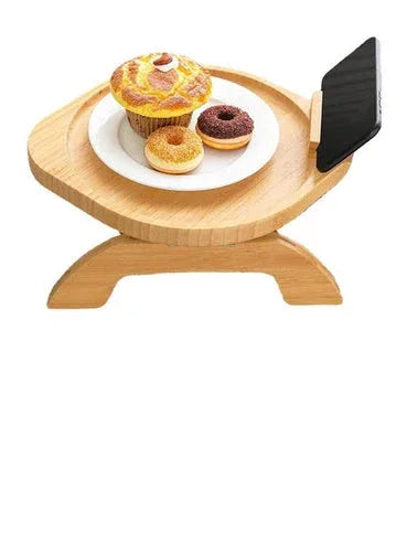 Bamboo Sofa Tray – Portable Folding Home Décor