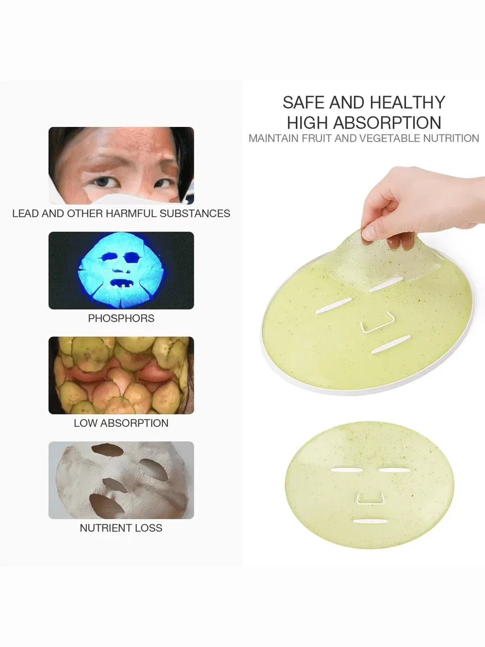 Self-Make Natural Fruit Face Mask Machine