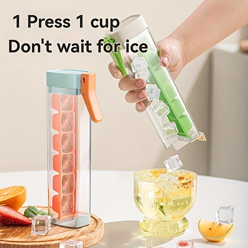 OnePress Ice Cube Maker Easy Festive FridgeFriendly