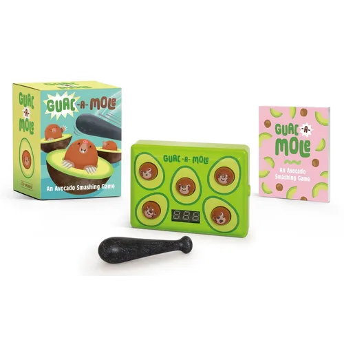 Guac-a-Mole Mini Game – Light-Up Play, Companion Book
